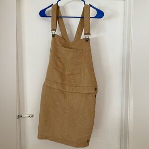 Roxy Suede Jumper Skirt